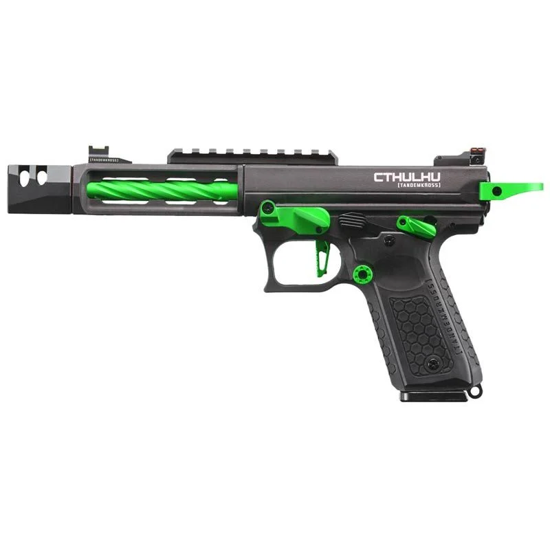 Réplica GBB Pistola Lancer Tactical Cthulhu Tandemkross Negra/Verde