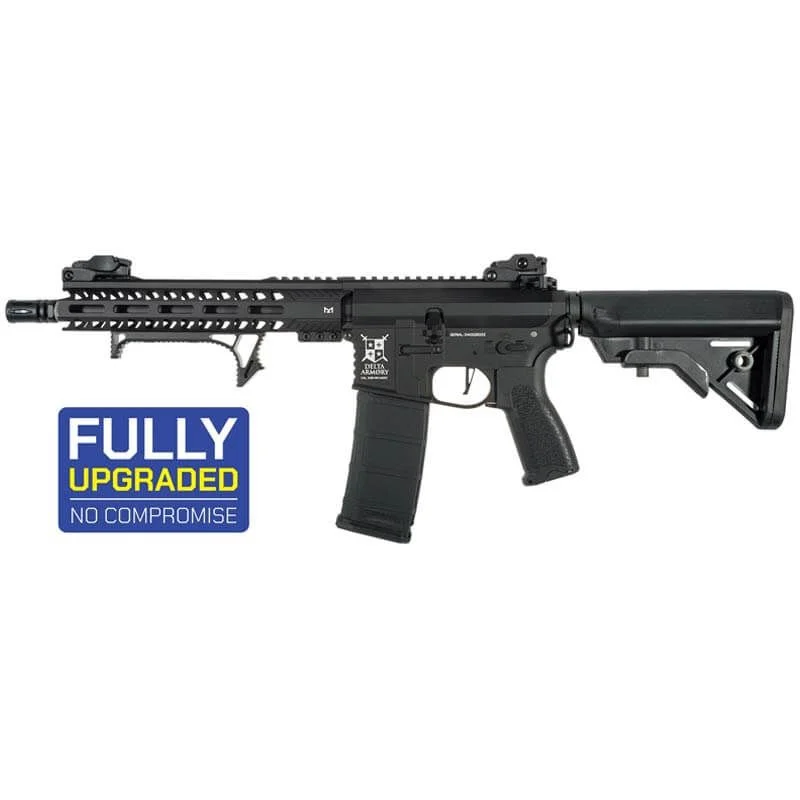 Réplica AEG M4 Delta Armory Alpha DA-A14-ETU M-Lok 10″ Full Metal Negra