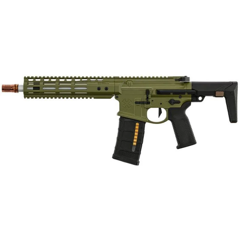 Réplica GBB M4 Double Eagle Noveske MWS Ghetto Blaster 9″ Verde OD