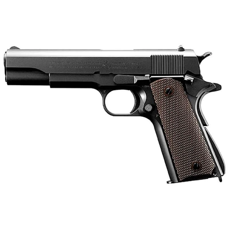 Réplica GBB Pistola 1911 Tokyo Marui M1911a1 Goverment Negra/Marron