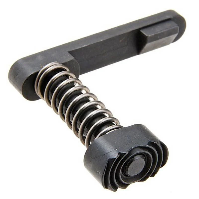 Externo Reten de Cargador MWS Guns Modify GBBR Evo Steel Magazine Catch Negro