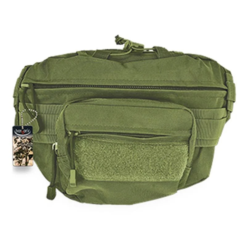Riñonera Multiusos Barbaric Táctica Nylon 600d 34897-Ve Verde OD