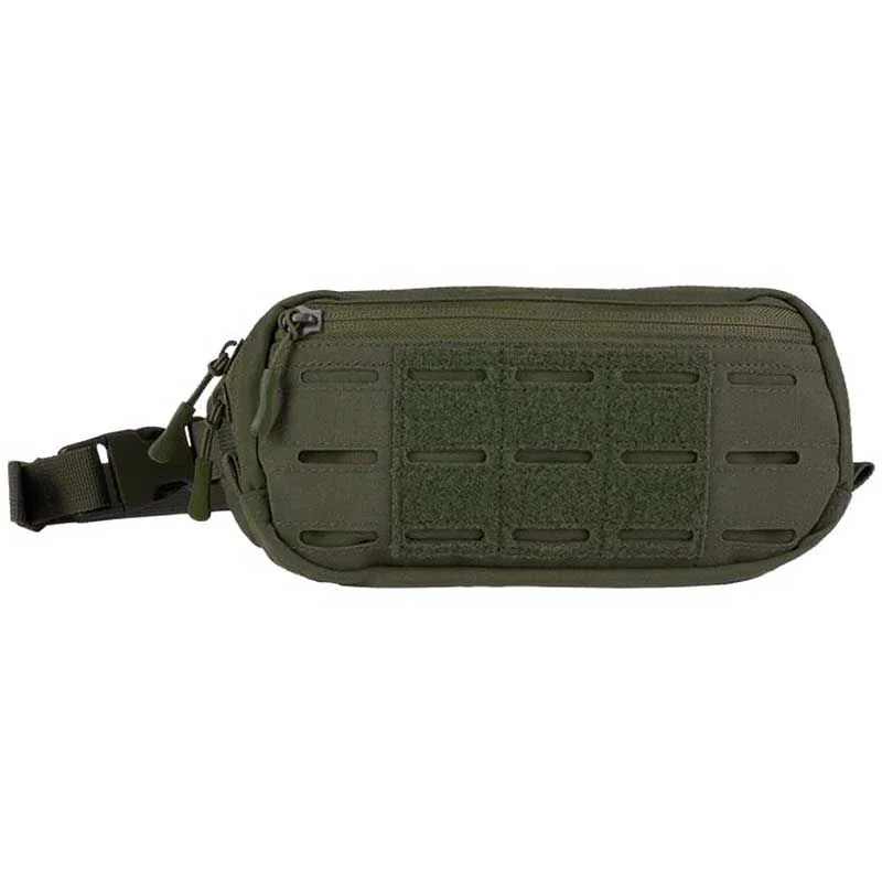 Riñonera Multiusos Molle Mil-Tec Láser Cut Verde OD