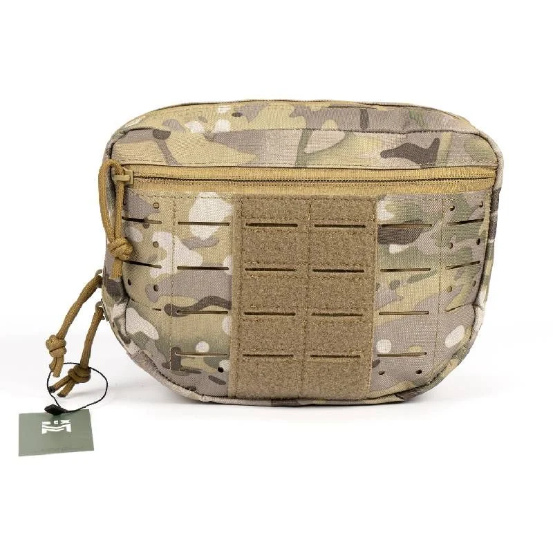 Riñonera para Porta Placas Sixmm Ddu Pouch Laser Cut Estilo multicam