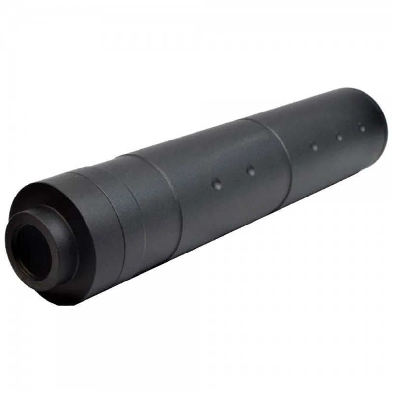 Externo Silenciador Largo Big Dragon Bd0449 Negro