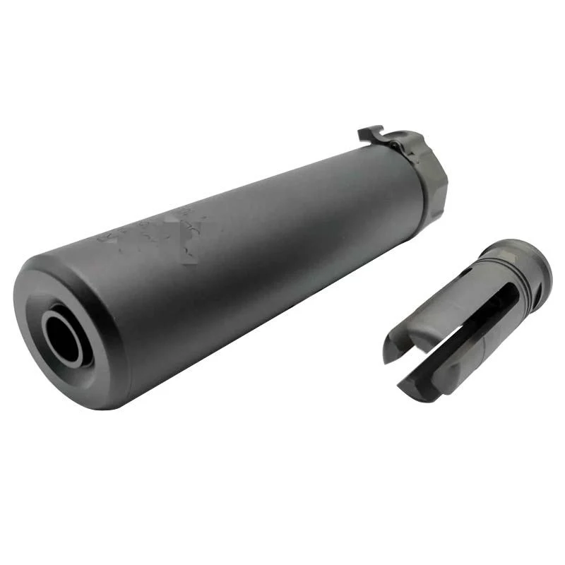 Externo Silenciador Medio Angry Gun Full Marking Version Negro