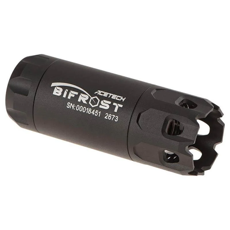 Externo Silenciador Trazador Acetech Bifrost Negro