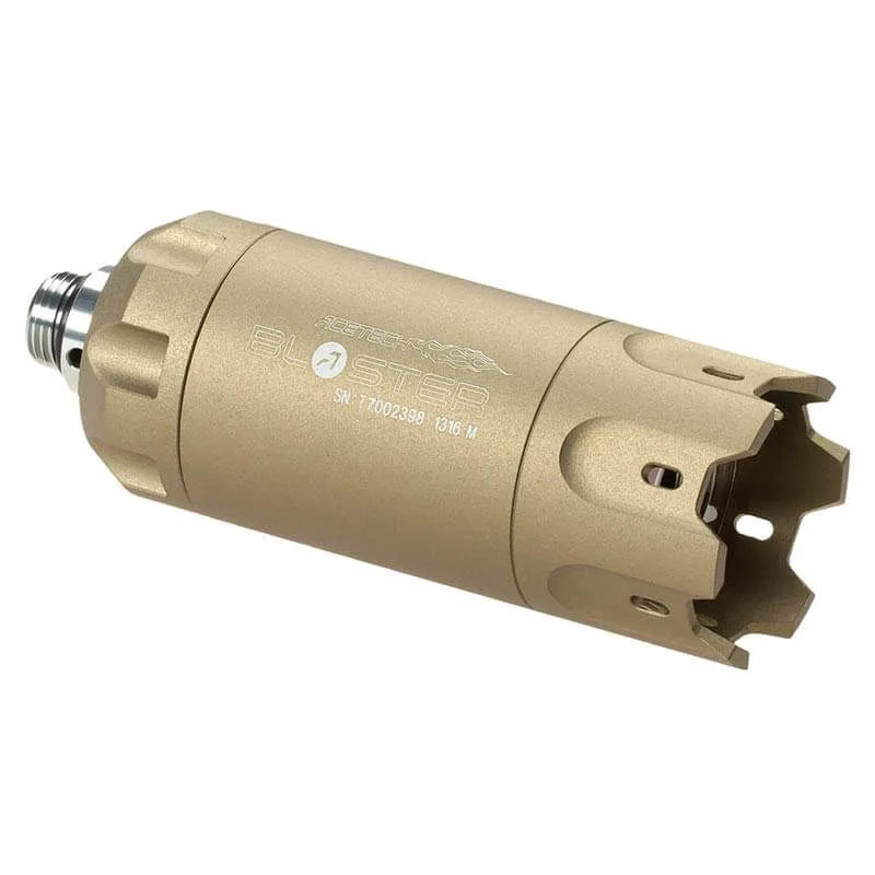 Externo Silenciador Trazador Acetech Blaster Tan (Simulador de Fogonazo)