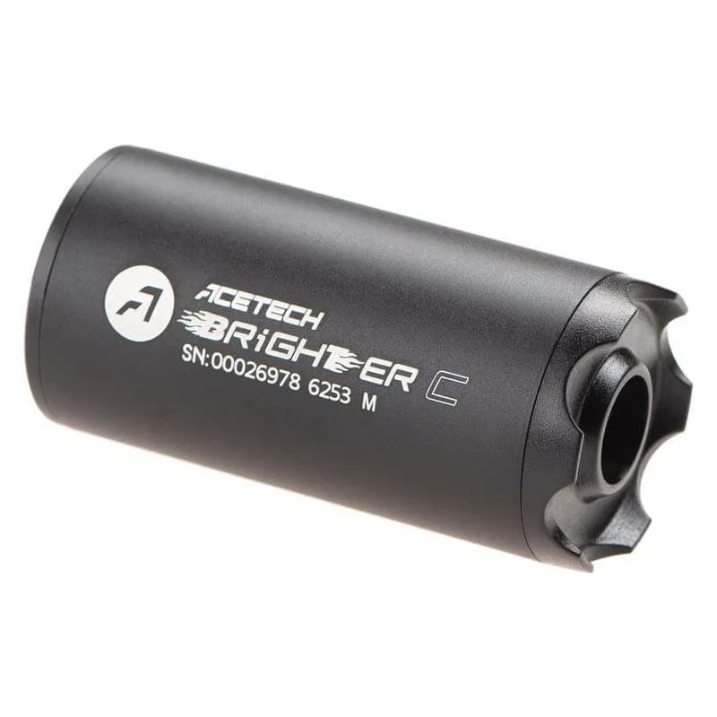 Externo Silenciador Trazador Acetech Brighter C Negro