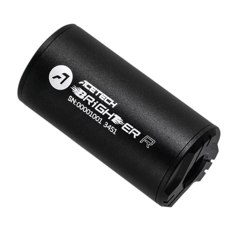 Externo Silenciador Trazador Acetech Brighter R Negro