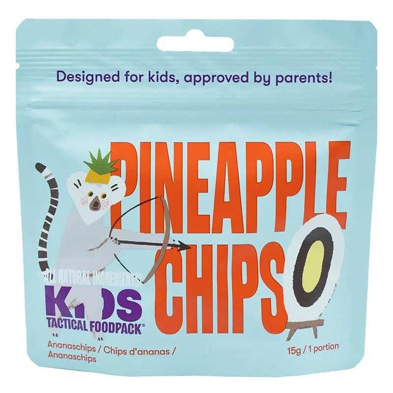 Snack Infantil Tactical Foodpack Kids Chips de Piña Liofilizada (Vegano)
