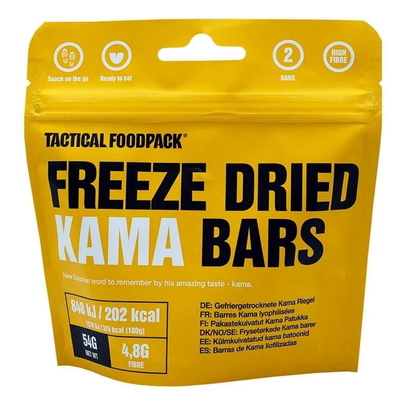 Snack Tactical Foodpack Barritas Energeticas de Kama (Vegetariano)