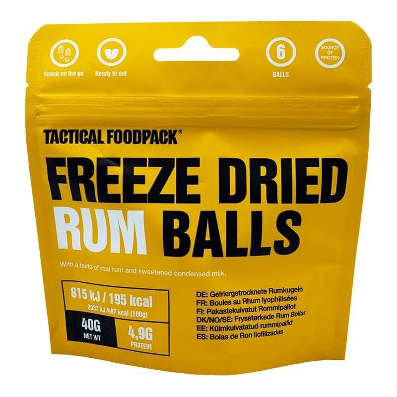 Snack Tactical Foodpack Bombones de Ron (Vegetariano)
