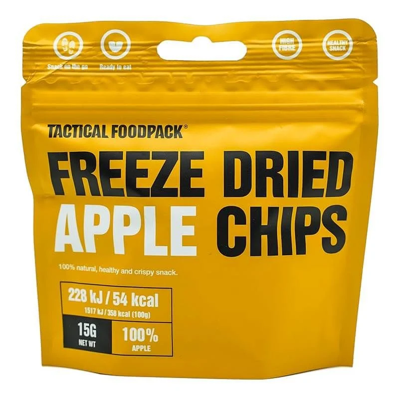 Snack Tactical Foodpack Chips de Manzana Liofilizada (Vegano)