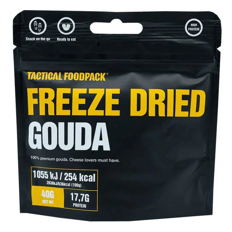 Snack Tactical Foodpack Queso Gouda Liofilizado (Vegetariano)