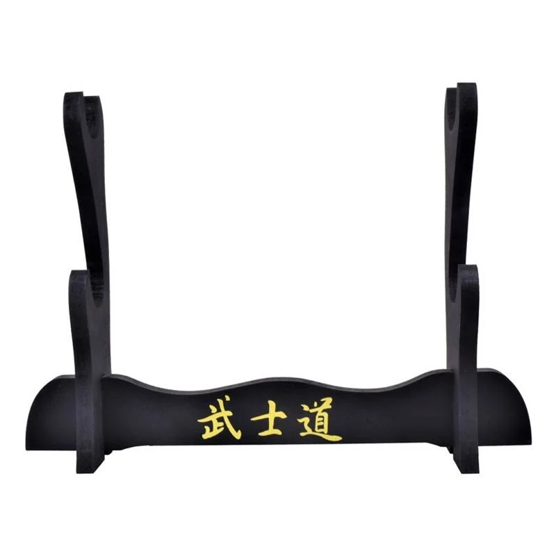 Soporte Doble para Katanas Decorativo de Mesa
