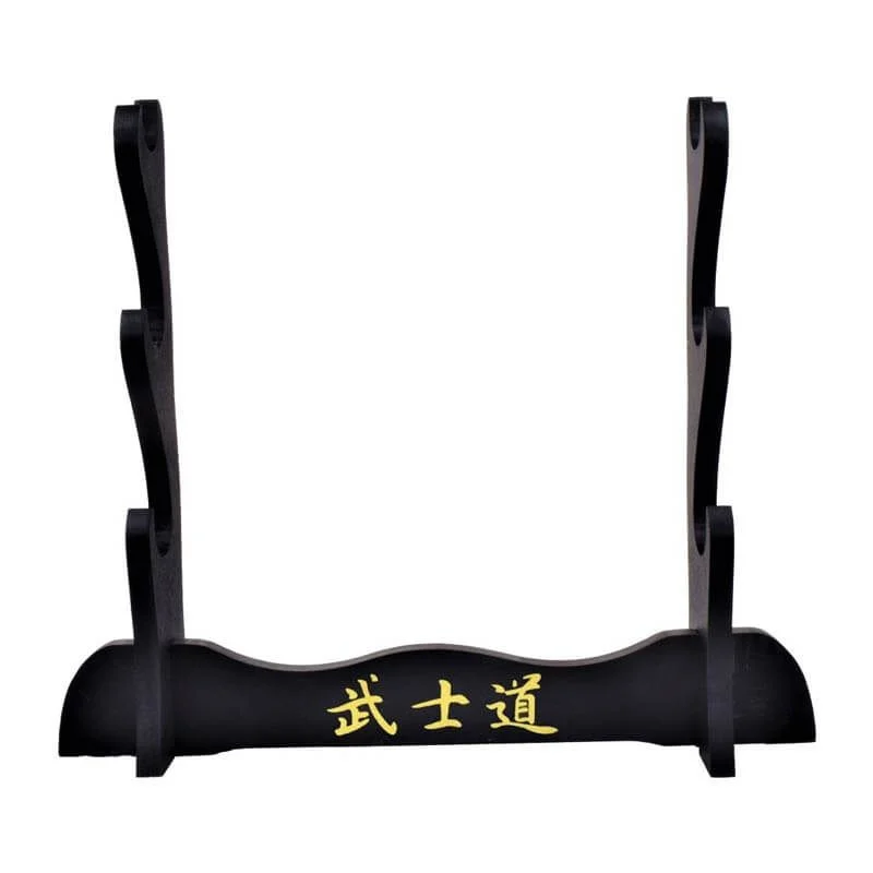 Soporte Triple para Katanas Decorativo de Mesa