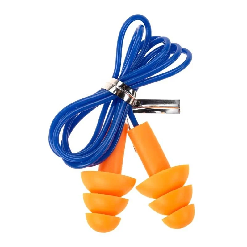 Tapones para los Oidos Earmor Maxdefense Silicone Cord Ear Plugs Nrr23 M04 Pack 100u
