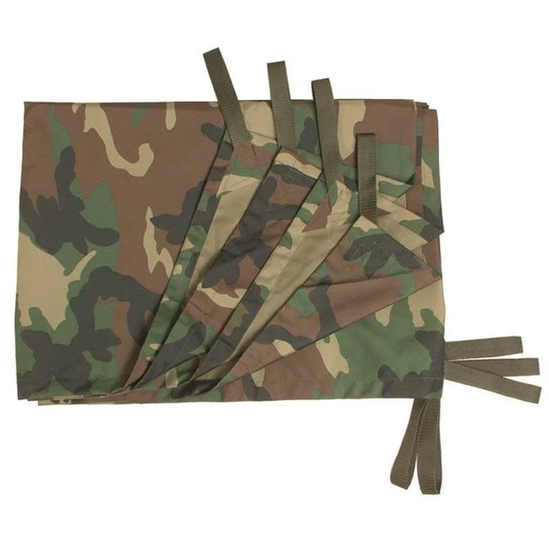 Toldo Universal Táctico Impermeable Mil-Tec 220x300cm Woodland