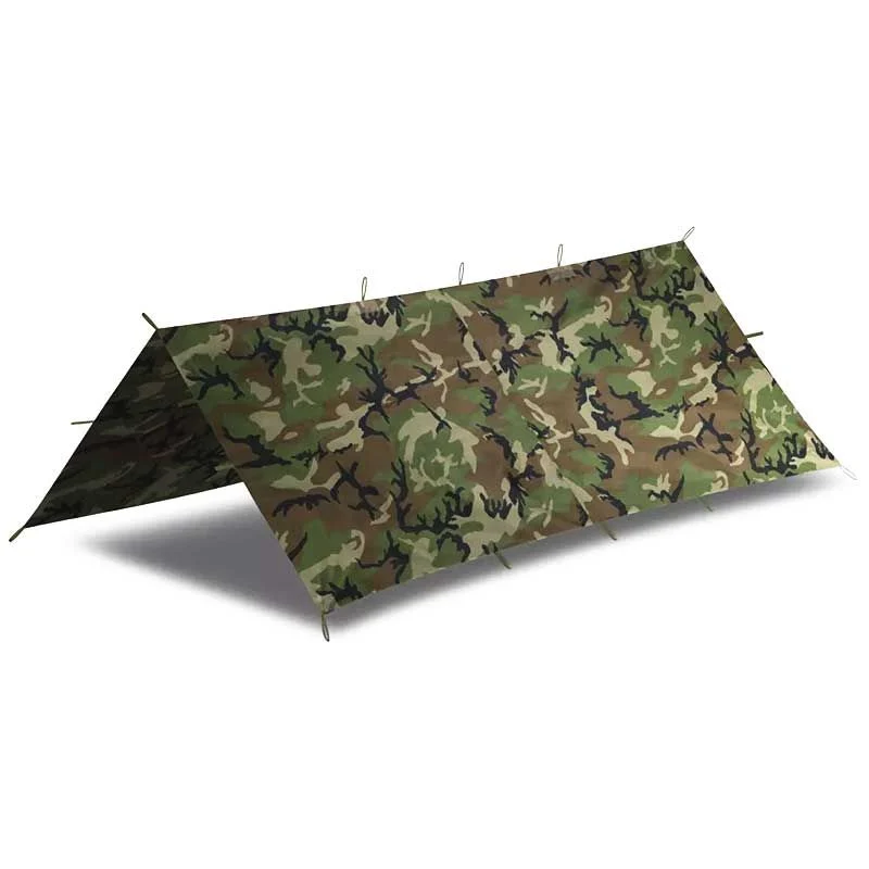Toldo Universal Táctico Helikon-Tex Supertarp Small US Woodland