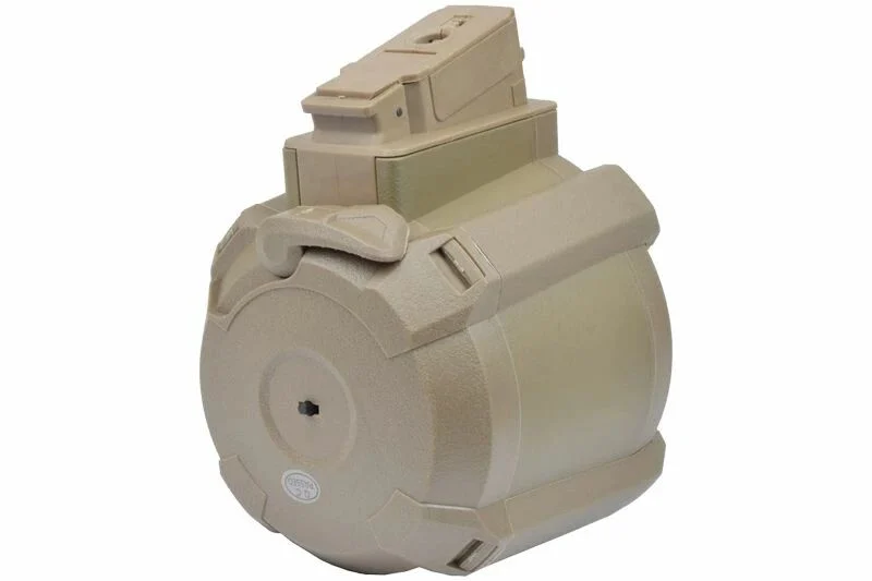 Cargador de tambor 1200 cartuchos para AK AEG DE A&K