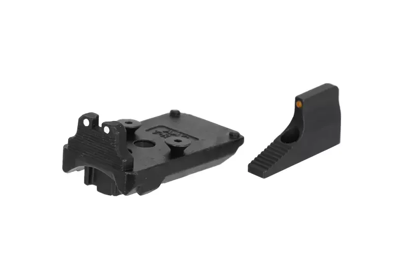 Base de montaje RMR y mira delantera de acero para AAP-01 AAC