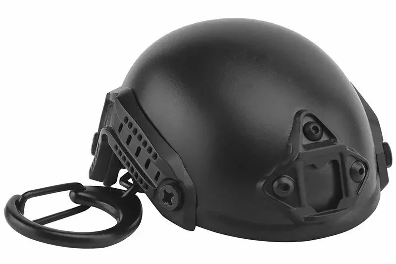 Llavero Casco Rápido Negro WOSPORT