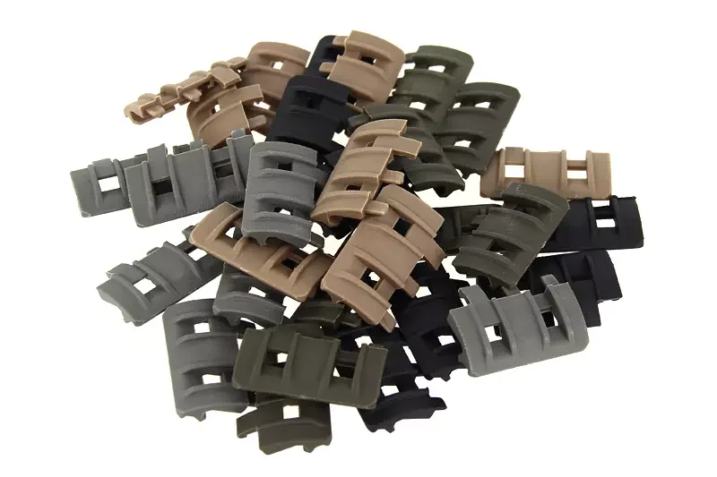 Juego de 32 cubrecarriles ACM FTM Negro / DE / FG / OD FMA