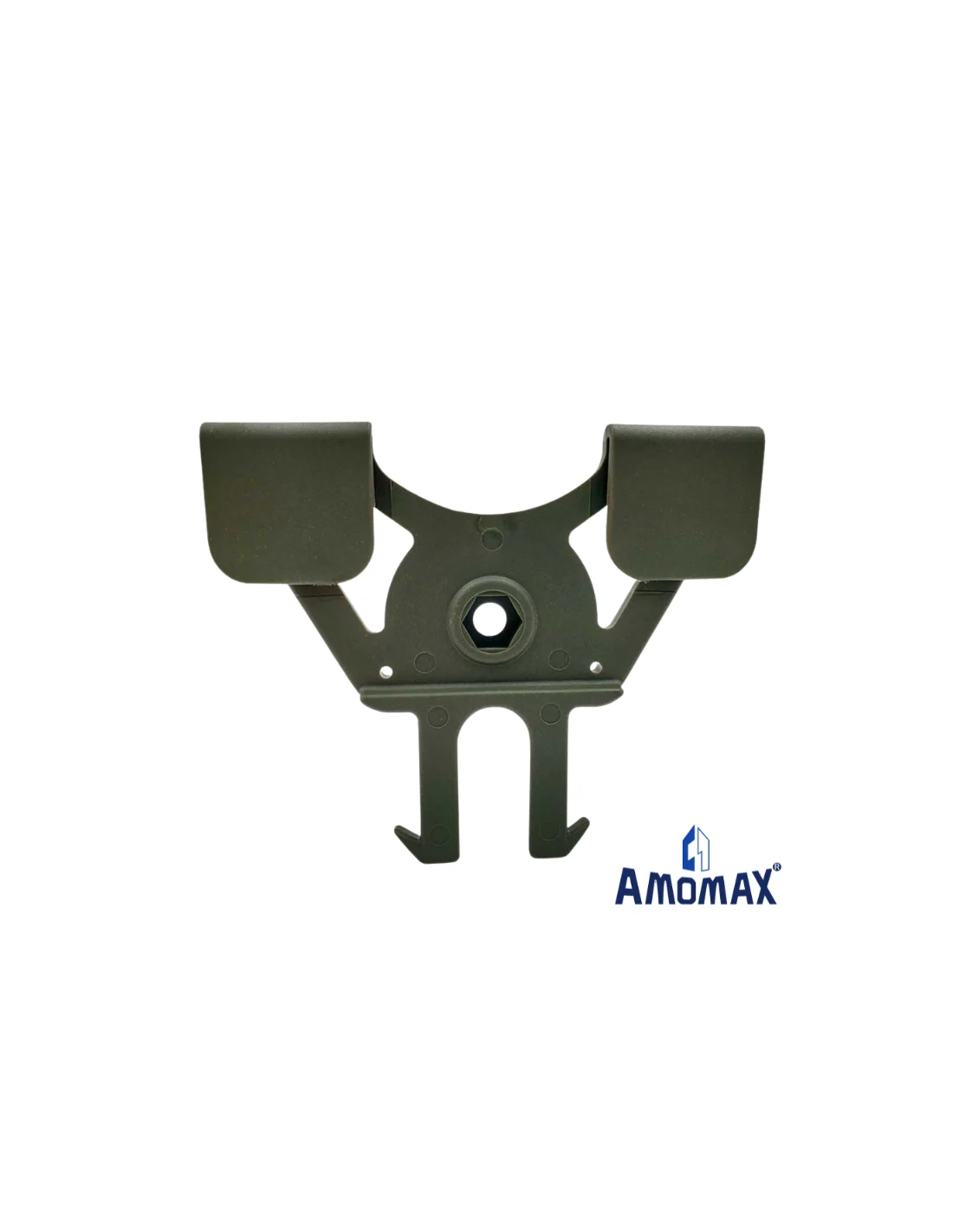 Adaptador pistola rígido triángulo MOLLE VERDE - Amomax