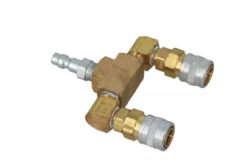 Adaptador HPA Amped Airsoft US Y Dual Input