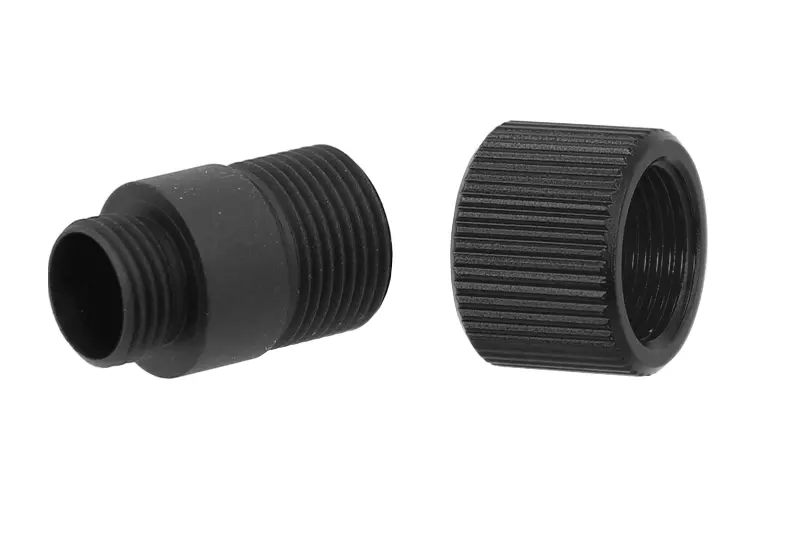 Adaptador de silenciador 11mm CW a 14mm CCW Slong
