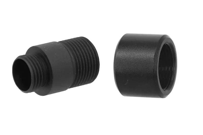 Tipo A 11mm CW a 14mm CCW Slong Silencer Adapter