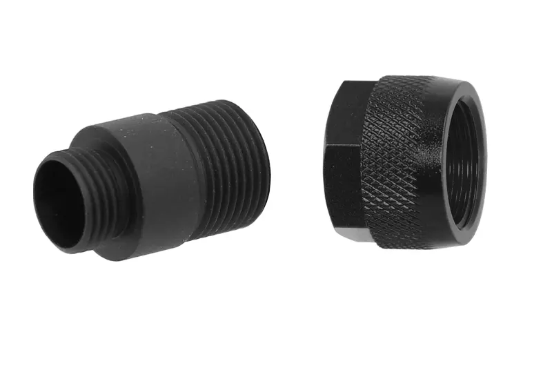 Tipo B 11mm CW a 14mm CCW Slong Silencer Adapter