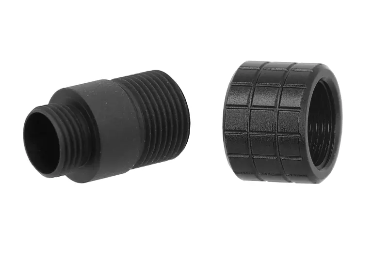 Tipo D 11mm CW a 14mm CCW Slong Silencer Adapter