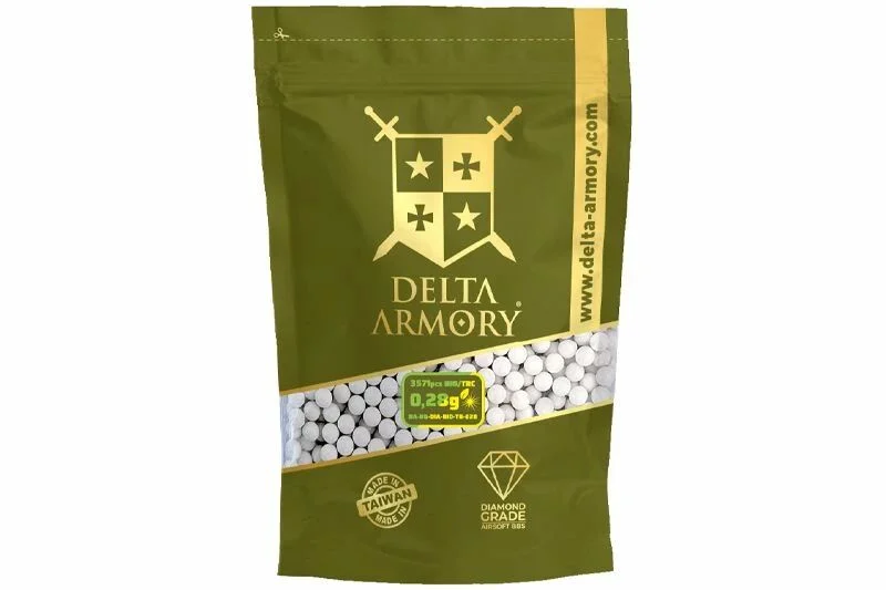 Bolsa de 3571 balas trazadoras orgánicas de 0,28 g Delta Armory