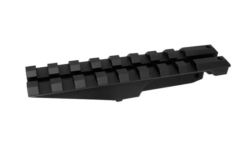 Rail mira trasera aluminio CNC para AKM Marui GBBR WIITECH