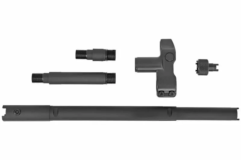 Cañon corto CNC RD 12.5" / 14.5" kit para AKM GBBR Tokyo Marui Wii Tech