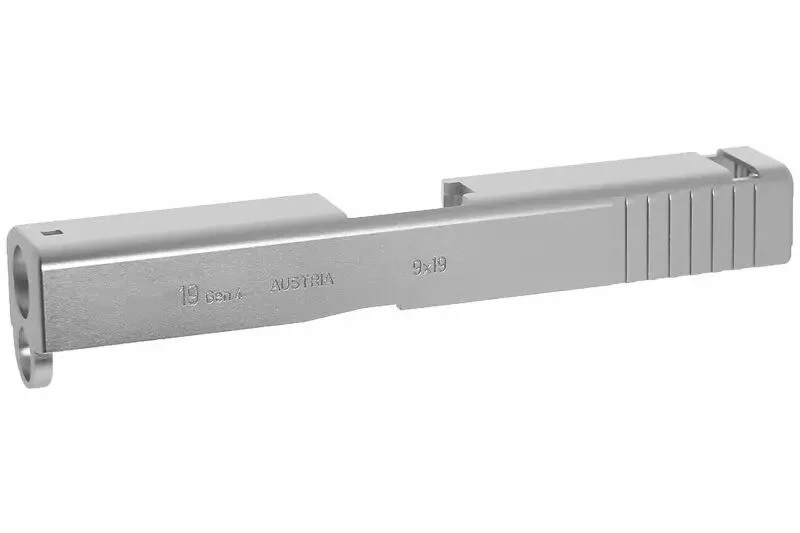 Culata de aluminio CNC Silver para tipo G19 Gen4 Marui Guarder