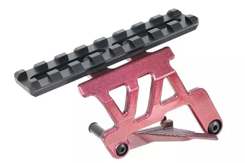 NEO ZANSHIN Kurenai Red Hi-capa Nine Ball carril de puntería de aluminio