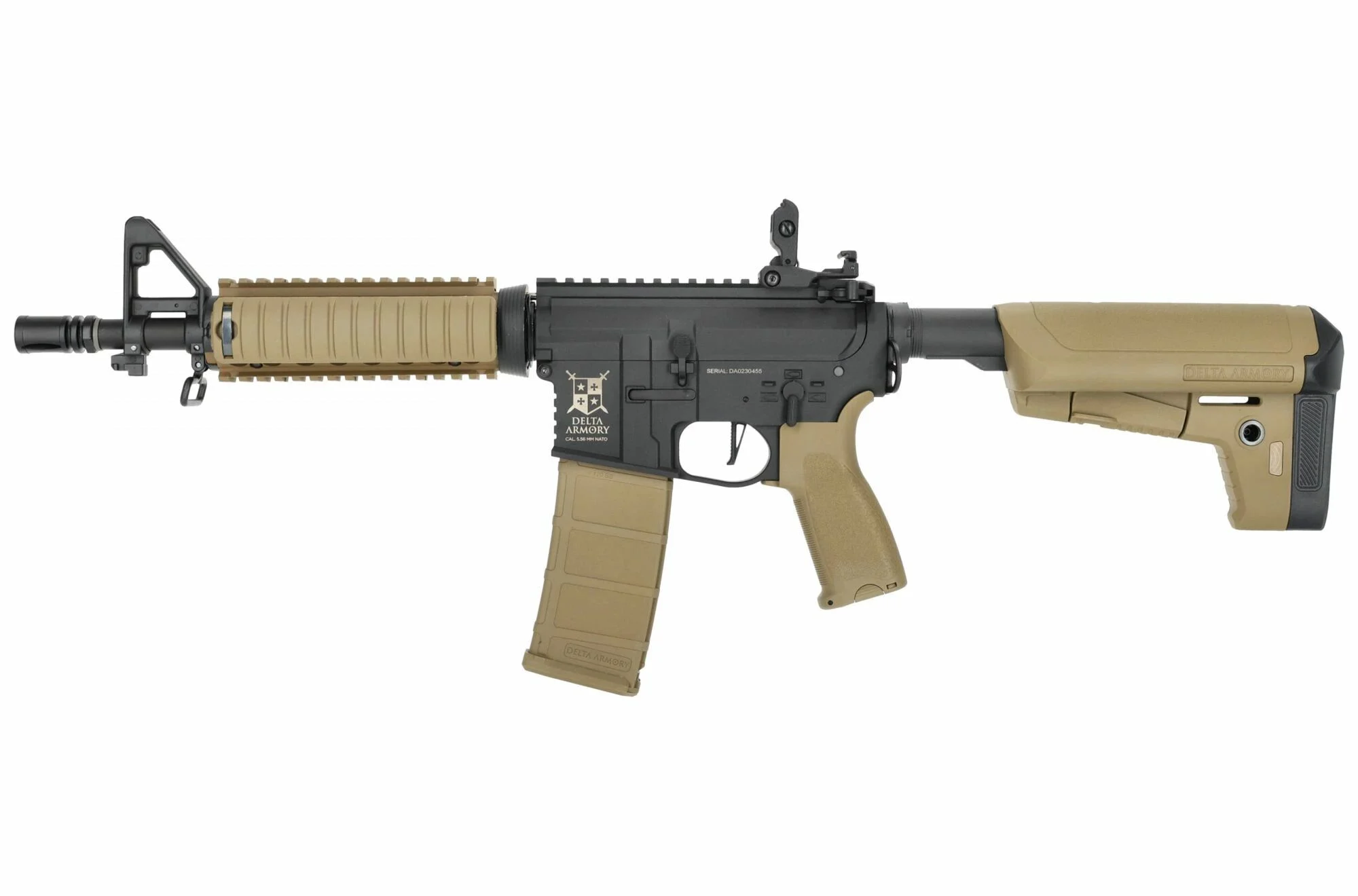 Réplica AR15 CQB-R BRAVO Half-Tan Delta Armory AEG