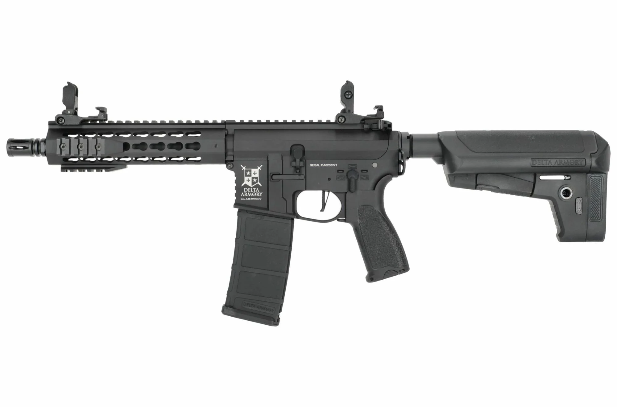 Réplica AR15 Keymod 8" ALPHA Delta Armory AEG