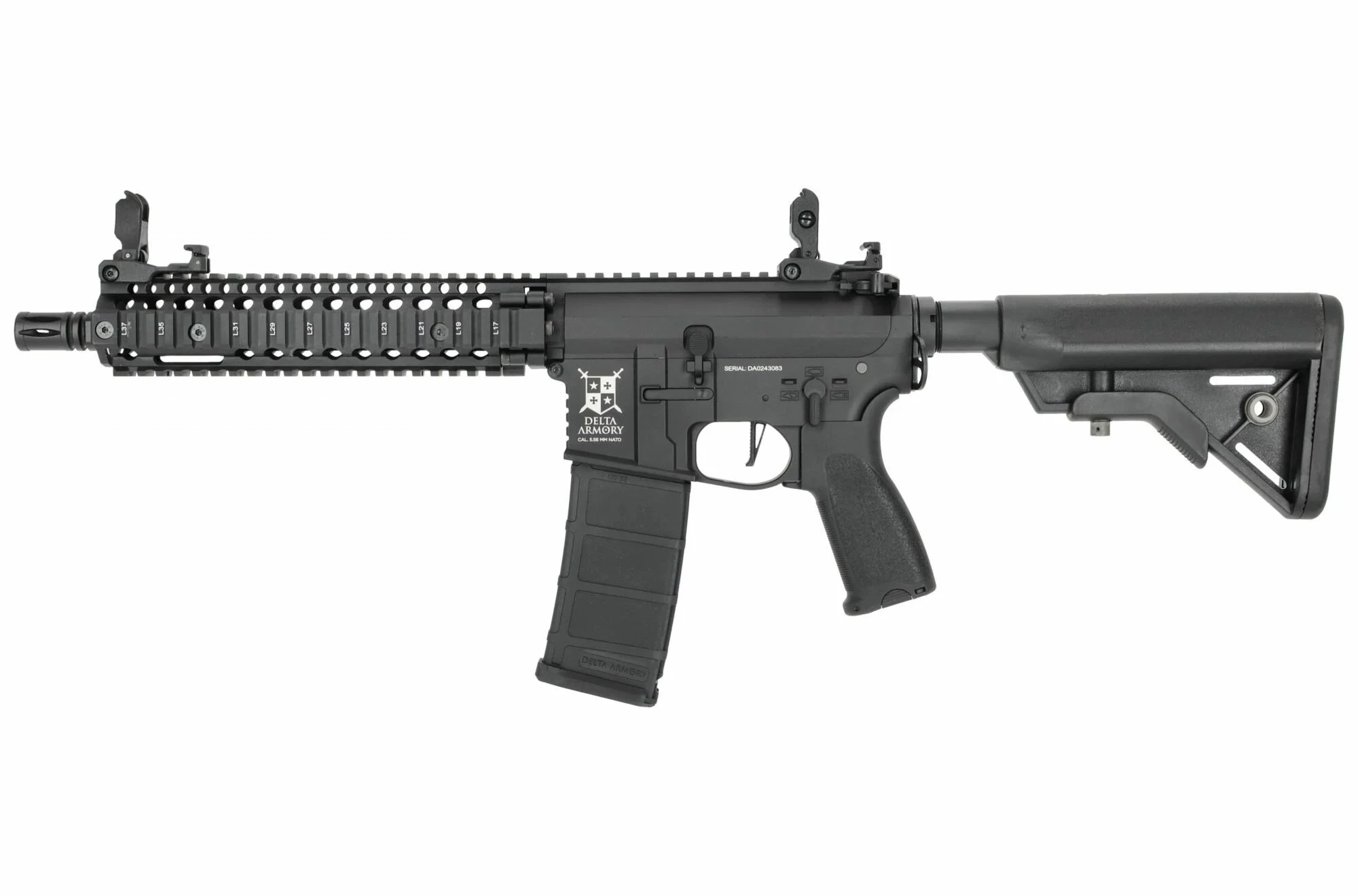 Réplica AR15 MK18 Alpha ETU Delta Armory AEG