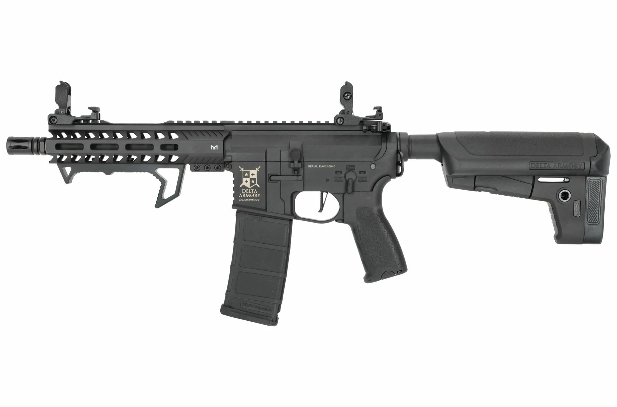 Réplica AR15 M4 M-LOK Corto Bravo Delta Armory AEG