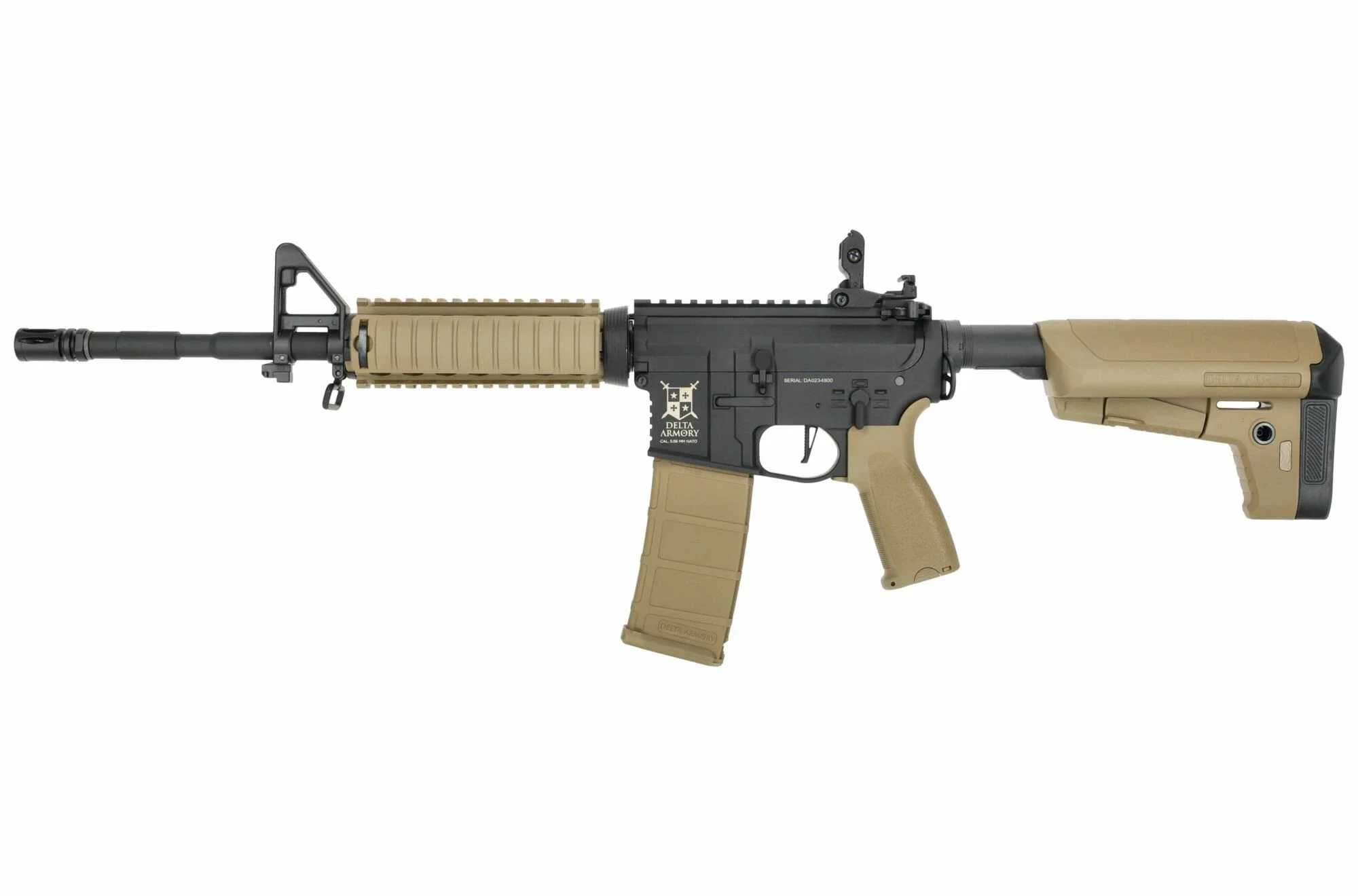 Réplica AR15 RIS CHARLIE Half-Tan Delta Armory AEG