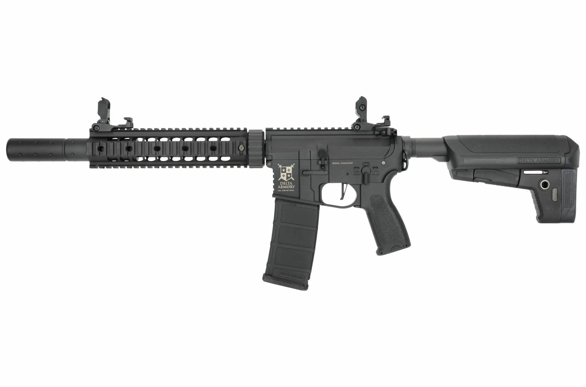 AR15 SilentOps 9" BRAVO Delta Armory AEG Replica