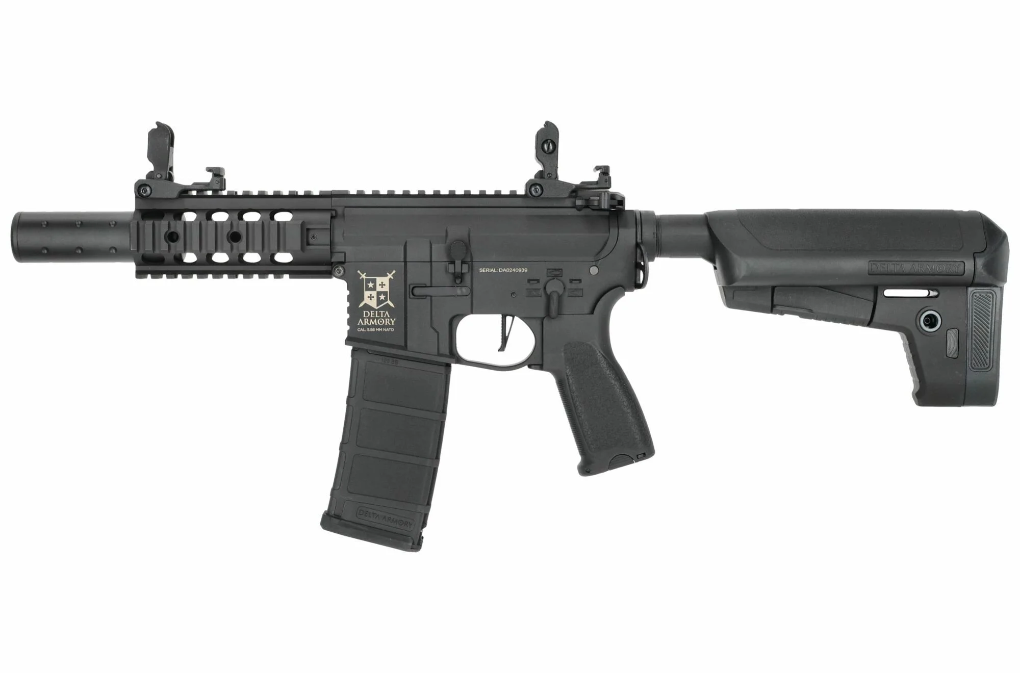 Réplica AR15 SilentOps CQB BRAVO Delta Armory AEG