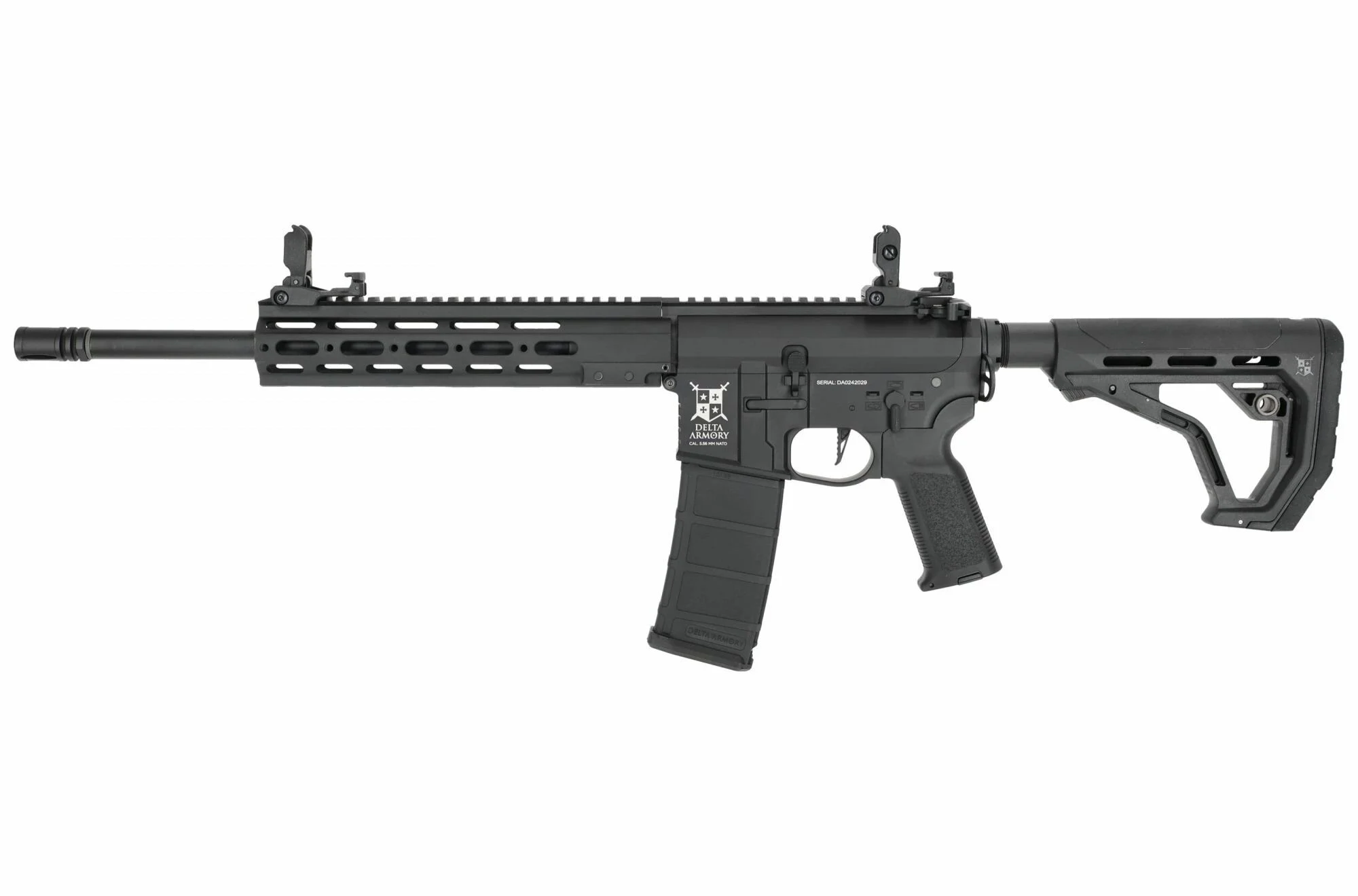 Réplica AR15 TEMPEST 1 Alpha EAGLE Negro DELTA ARMORY AEG
