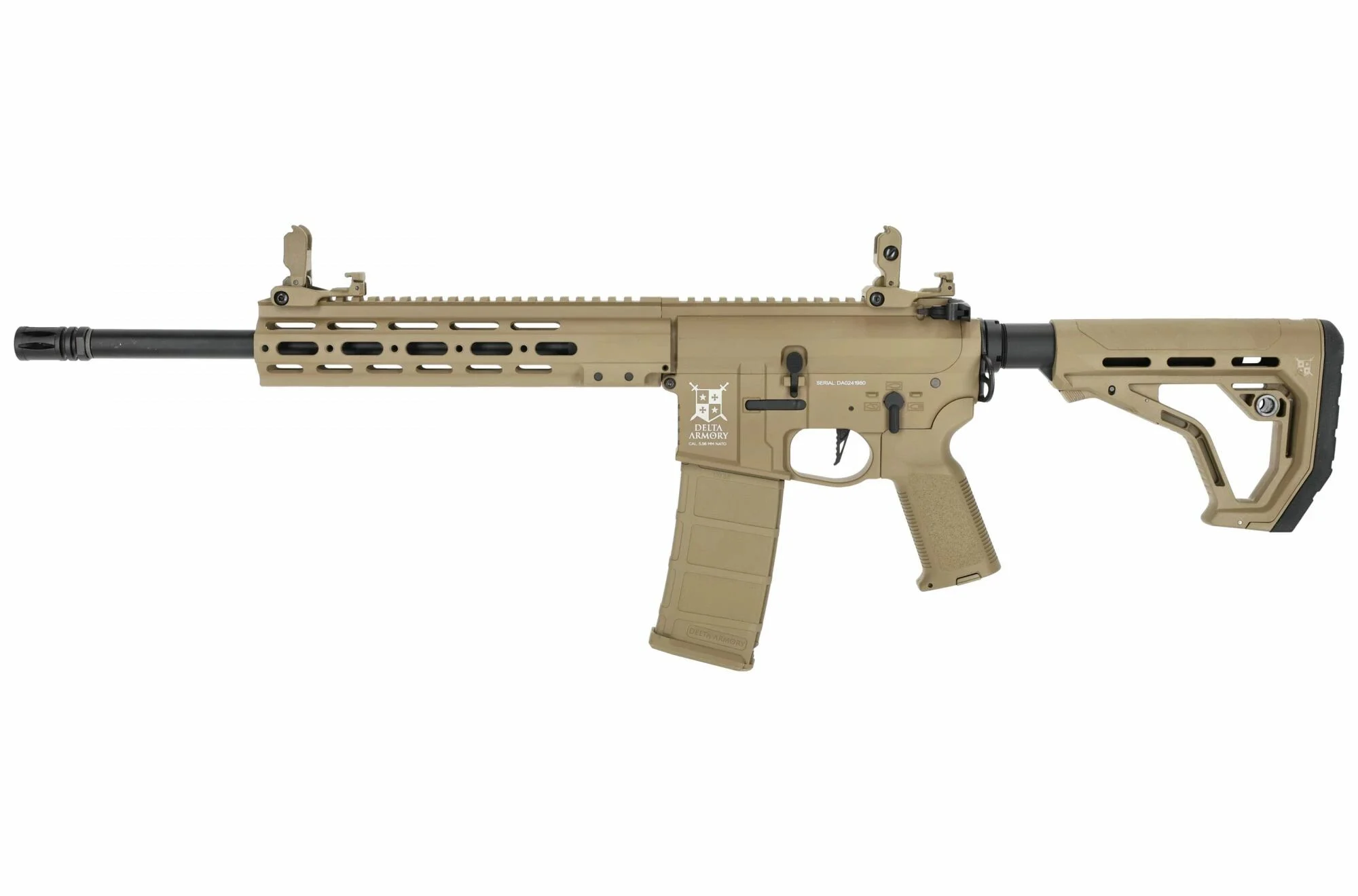 Réplica AR15 TEMPEST 1 Alpha EAGLE Tan DELTA ARMORY AEG