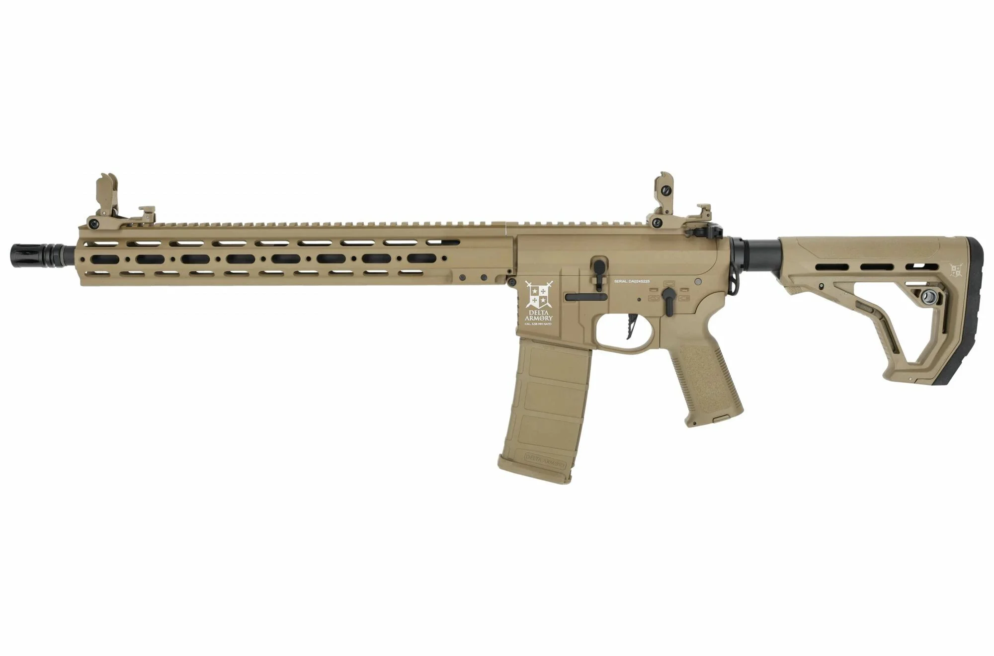 Réplica AR15 TEMPEST 2 Alpha EAGLE Tan DELTA ARMORY AEG