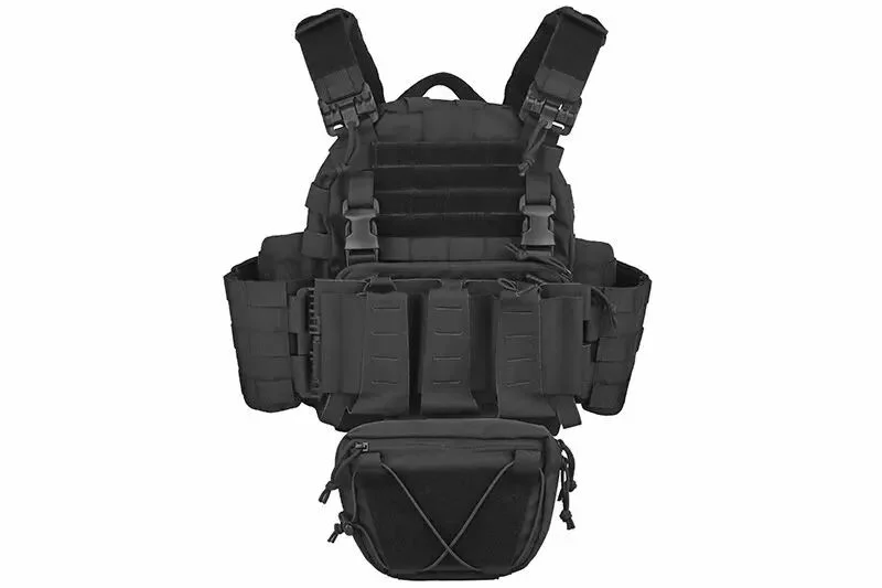 Porta Placas Táctico ARC Negro WOSPORT
